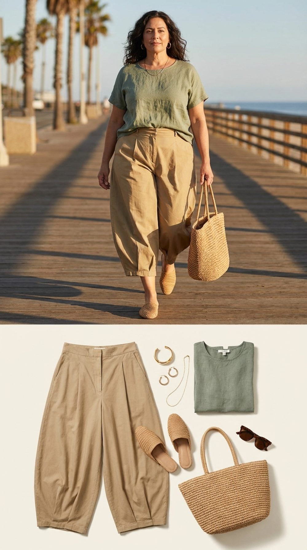 Wide-Leg Crops at Mid-Calf: The Outfit Equivalent of a Fun-House Mirror