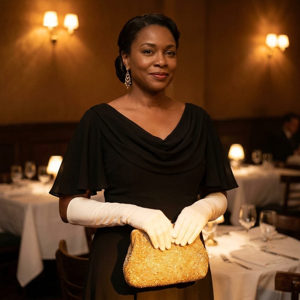 Beaded Evening Bags in Gold, Silver, and Jet-Black Micro-Beads