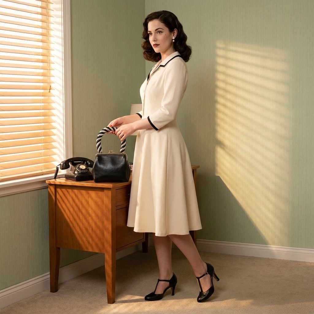 Telephone Cord Handles Twisted Into Sculptural Coils