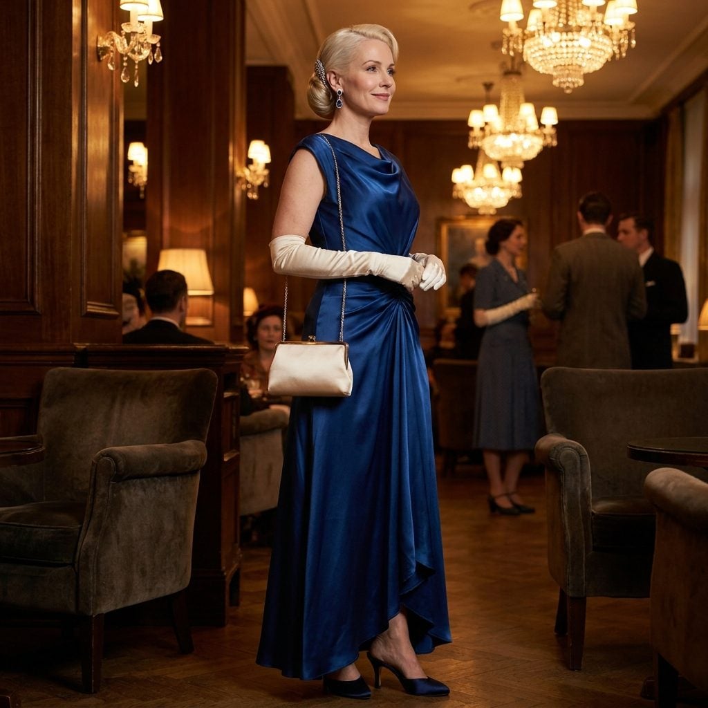 Gold-Tone Chain Straps on After-Dark Shoulder Bags