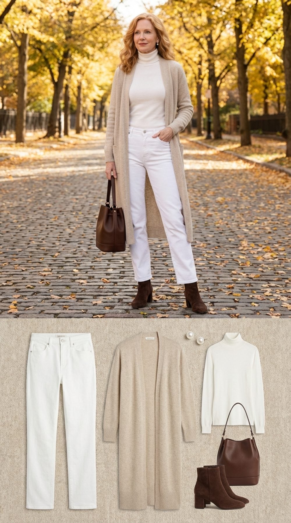 The Longline Cardigan: Length as the Whole Strategy
