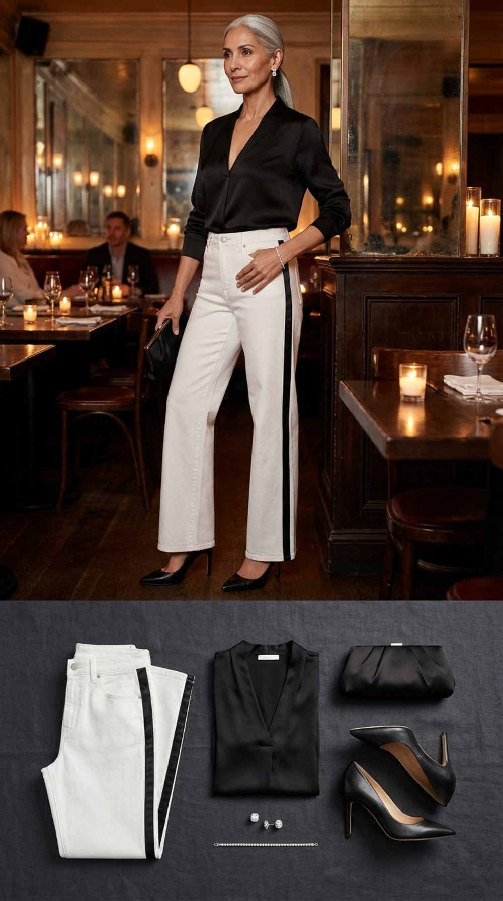 The Tuxedo Stripe Jean and the Power of a Single Design Line