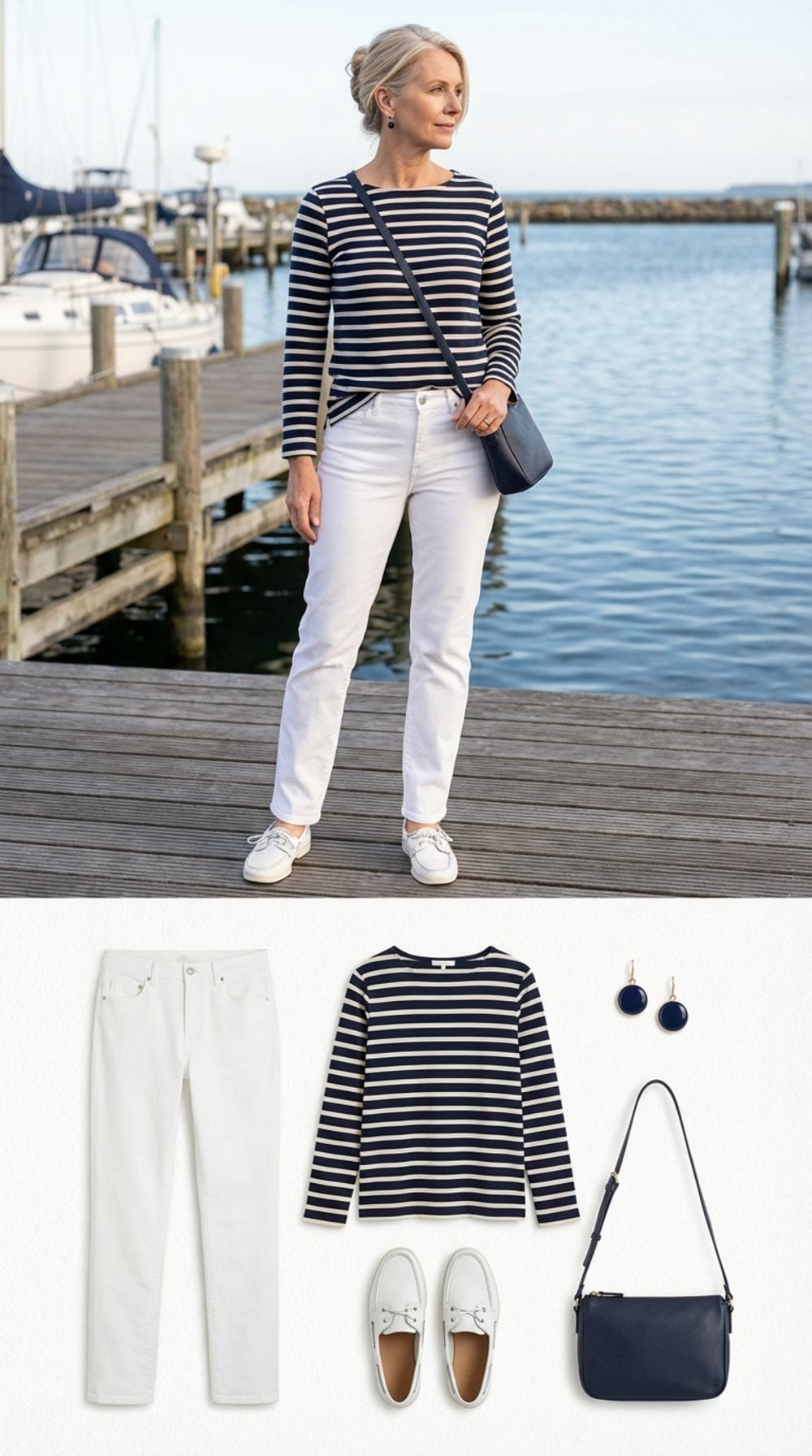 Stripe Logic: A Breton Top and White Denim, The Proportion Answer