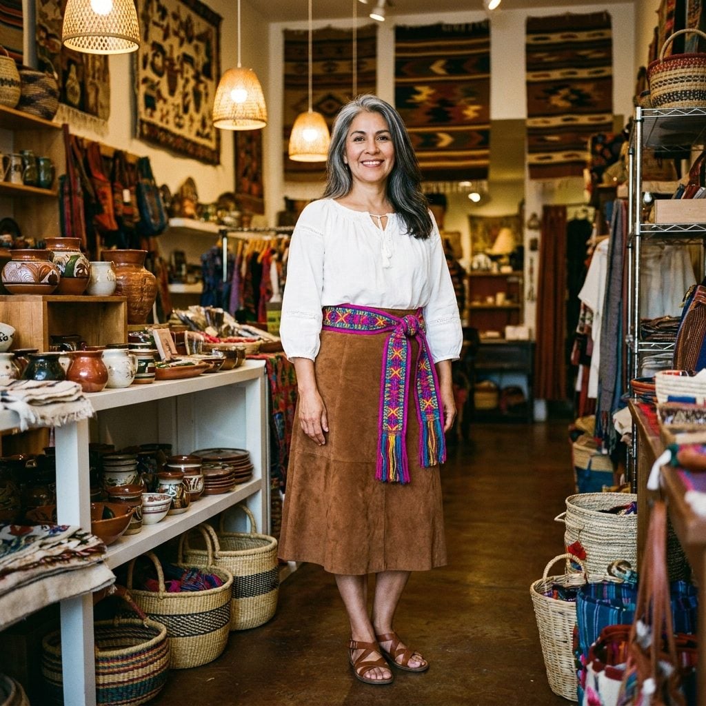 The Woven Guatemalan Fabric Belt from the Import Shop Nobody Can Remember the Name Of