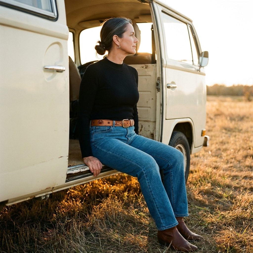 Leather Belts with Your Zodiac Sign Stamped Right Into Them