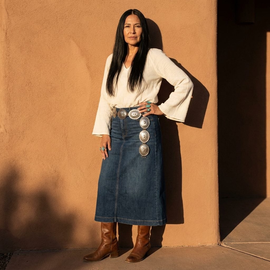 Concho Belts That Weighed More Than Your Textbooks