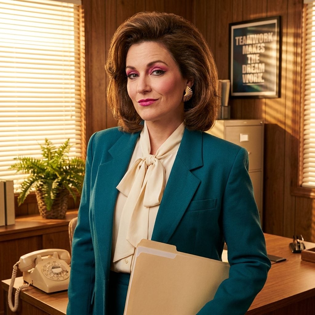 Hot Pink Eyeshadow Swept All the Way to Your Brow Bone (Because Subtlety Was for Quitters)