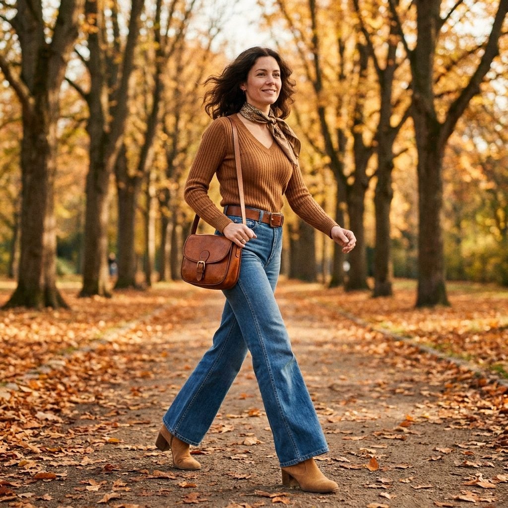 The Saddle Bag With a Curved Flap and a Crossbody Strap Long Enough to Forget About
