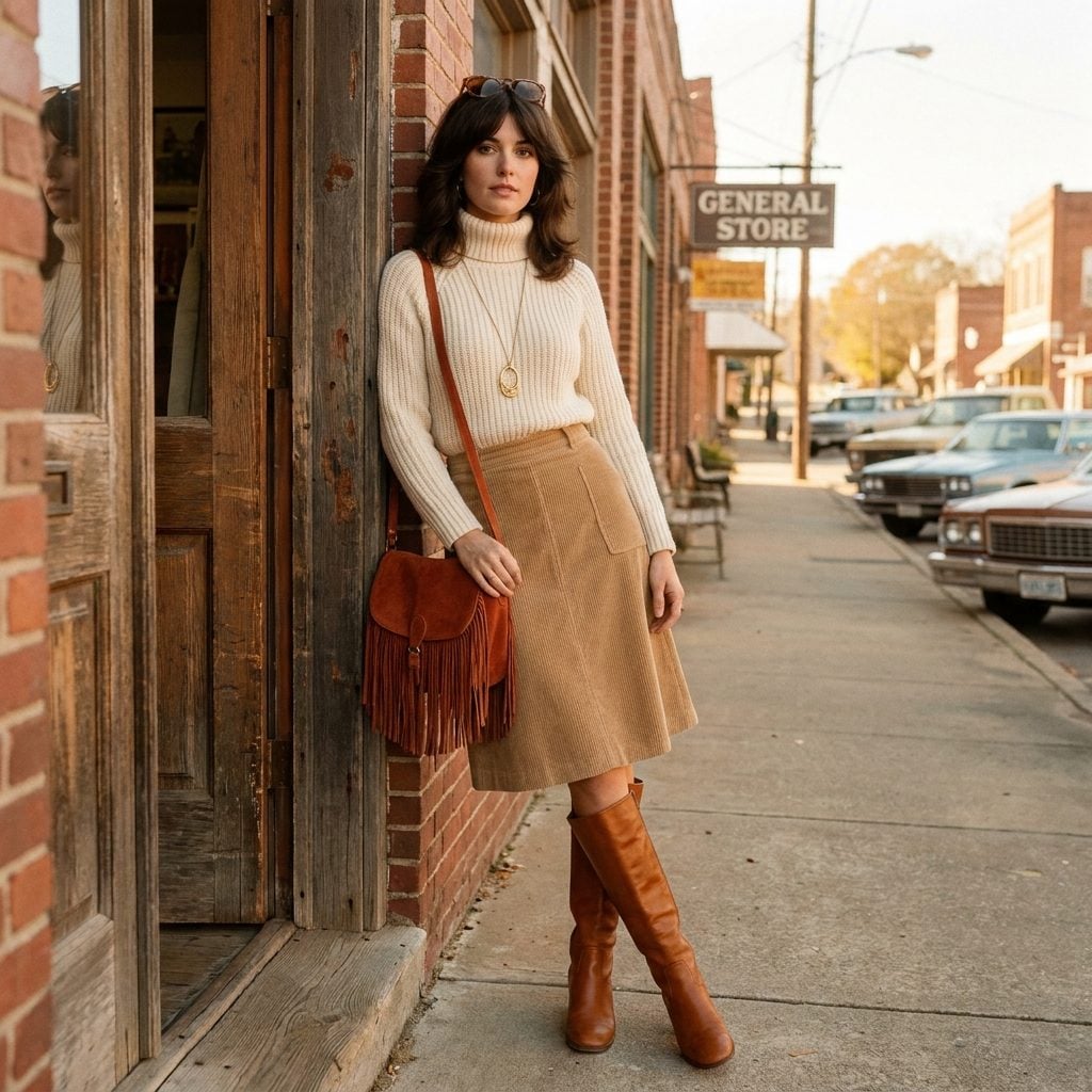 The Suede Fringe Satchel in Rust, Cognac, or Chocolate Brown