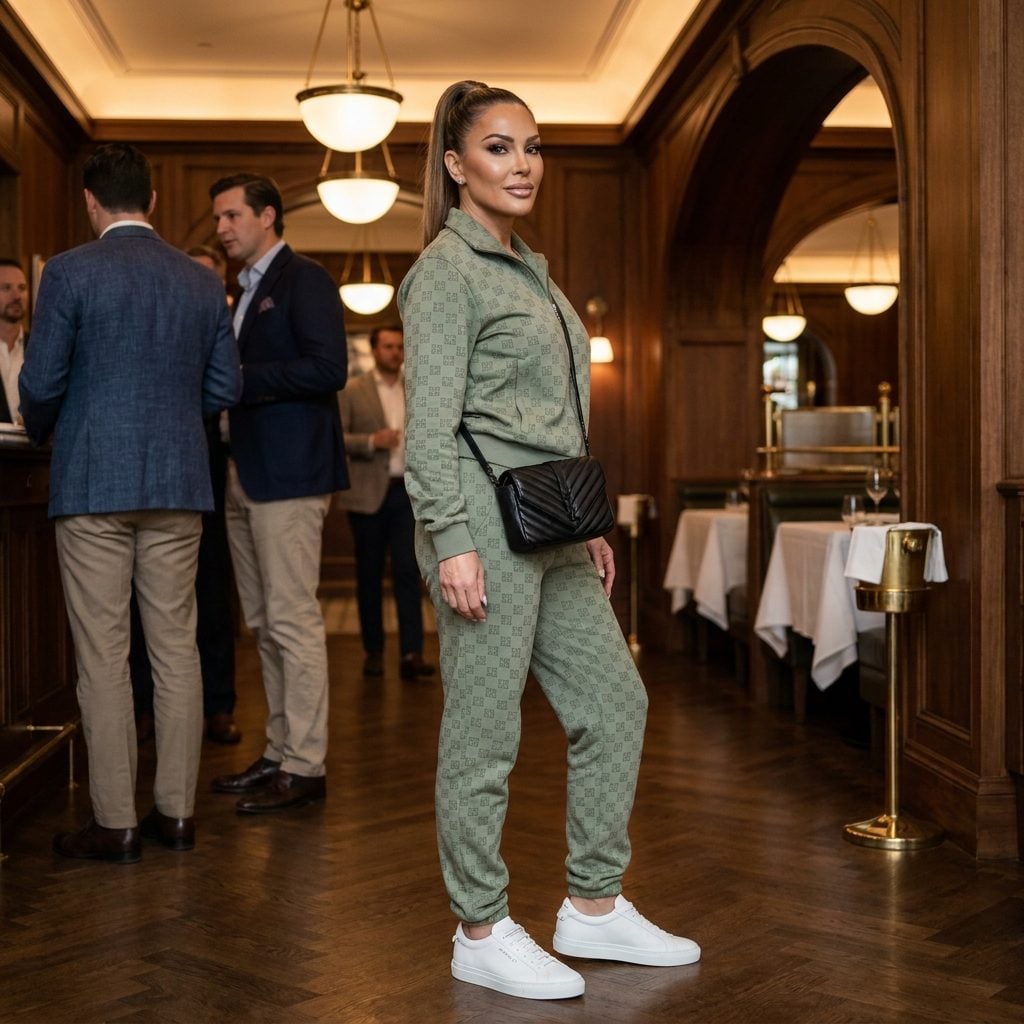 Designer Athleisure Worn to Places Where No One Is Being Athletic