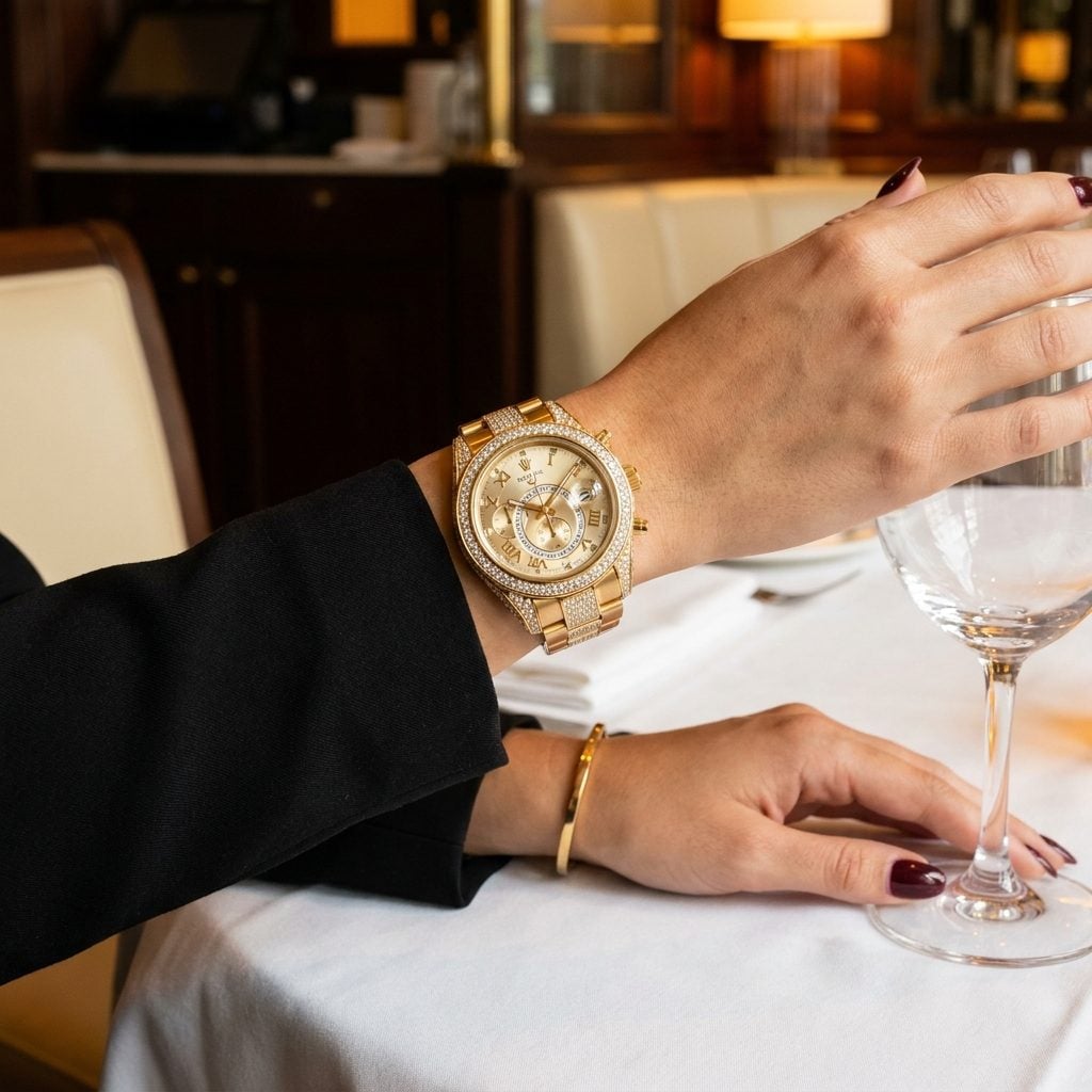 A Watch Loud Enough to Enter the Room Before You Do