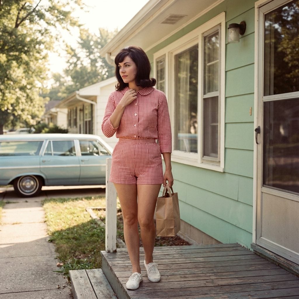 Two-Piece Playsuits: The Matching Shorts-and-Blouse Combo We Ironed Before Going to the Grocery Store