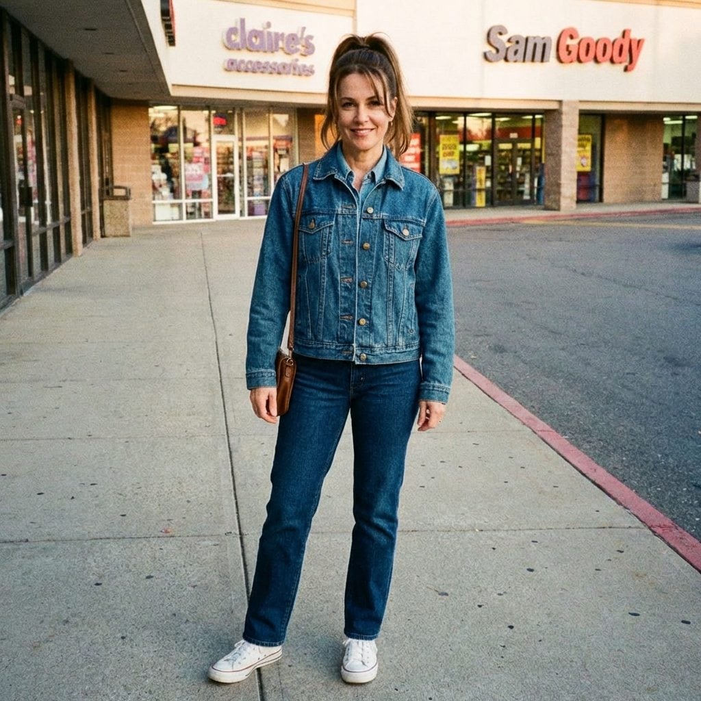 Denim-on-Denim With Absolutely Zero Hesitation