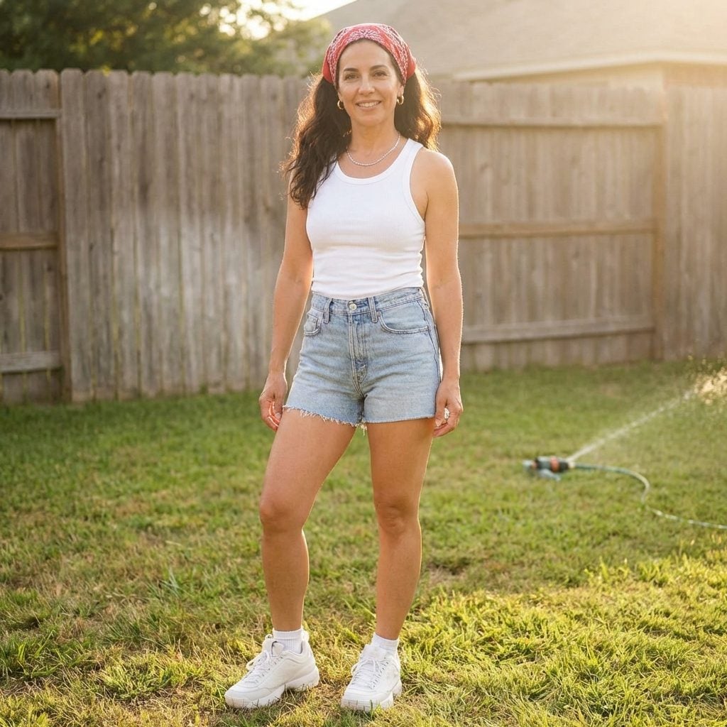 Bandanas Worn as Tops, Headbands, or Whatever Felt Right That Morning