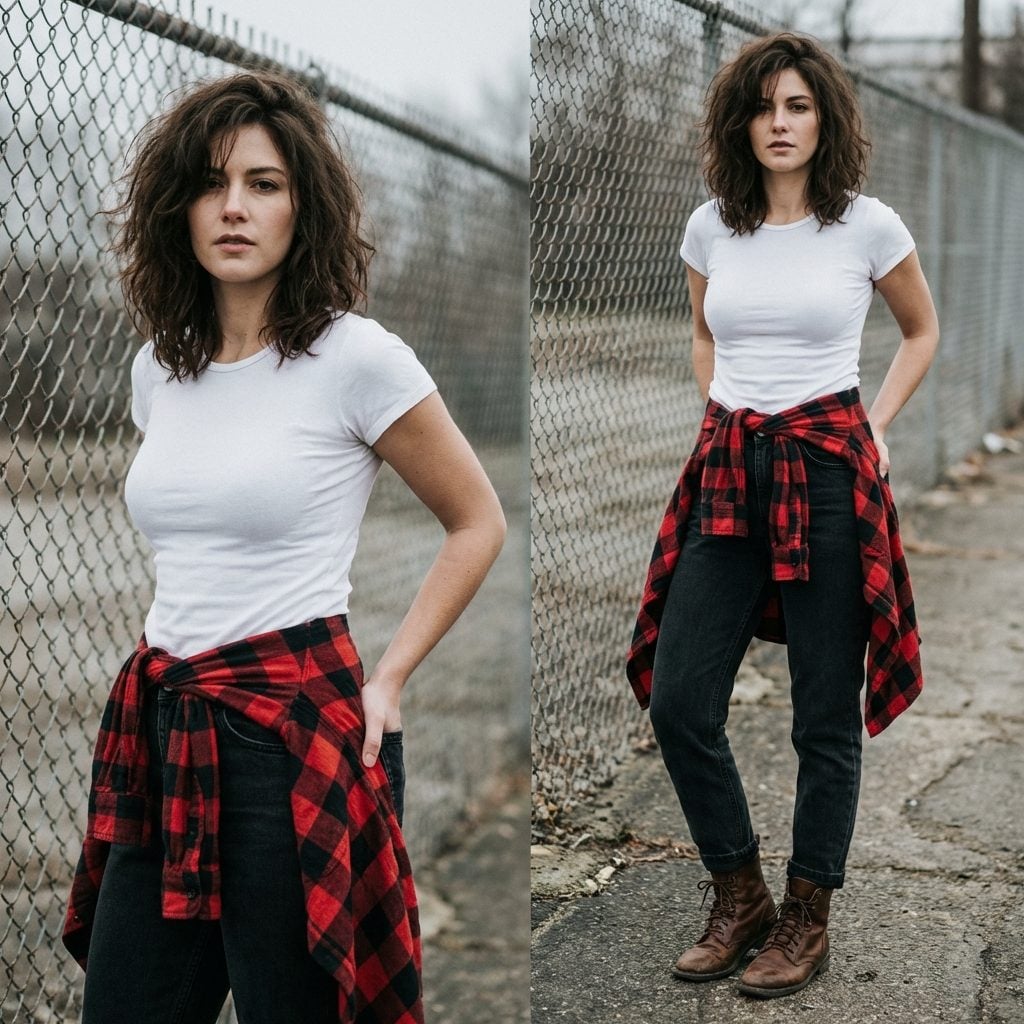 The Flannel Shirt Tied Around Your Waist (You Weren't Wearing It, You Were Displaying It)