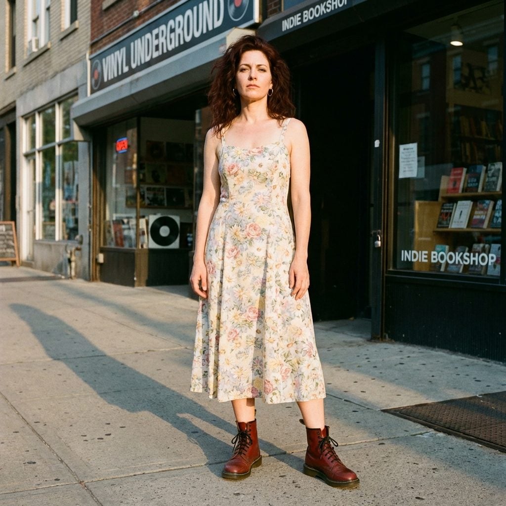 Doc Martens With a Floral Sundress (The Outfit That Started a Culture War)