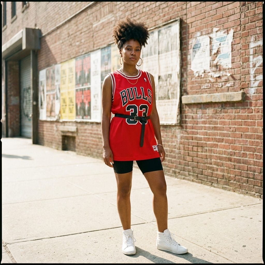 Sports Jerseys Worn as a Complete Outfit (Not to a Game, Just to Life)