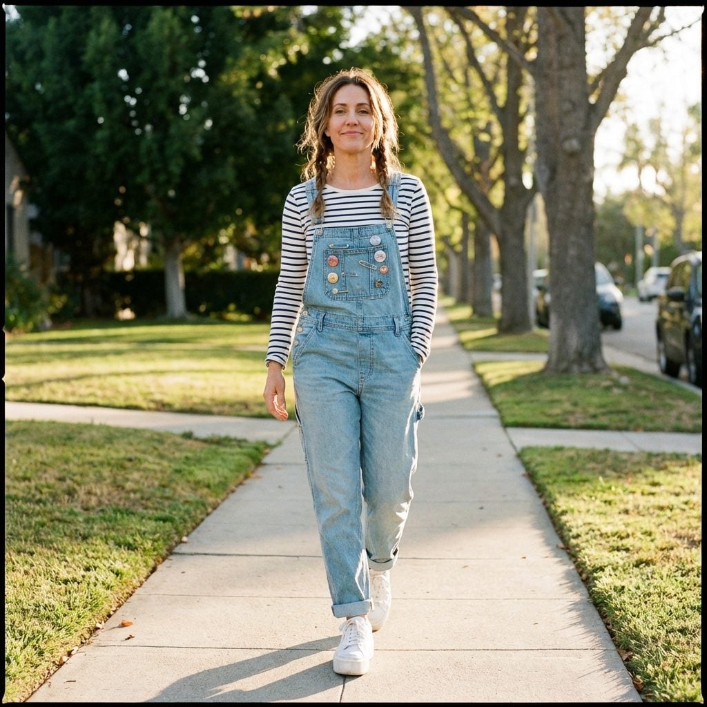Overalls With One Strap Undone (The Universal '90s Signal for 'I'm Laid-Back, Actually')