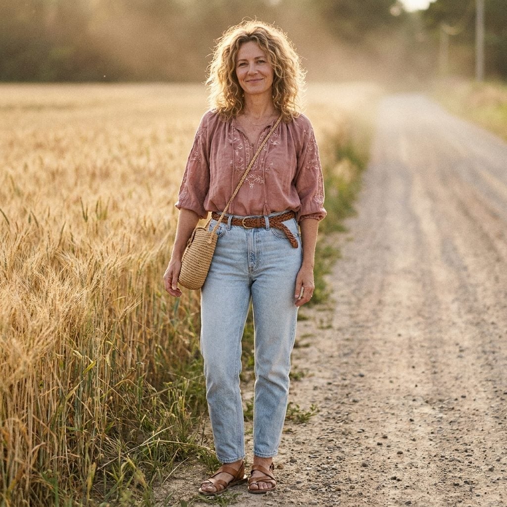 Soft Curls With a Side Part and the Kind of Volume That Just Happened (It Didn't)