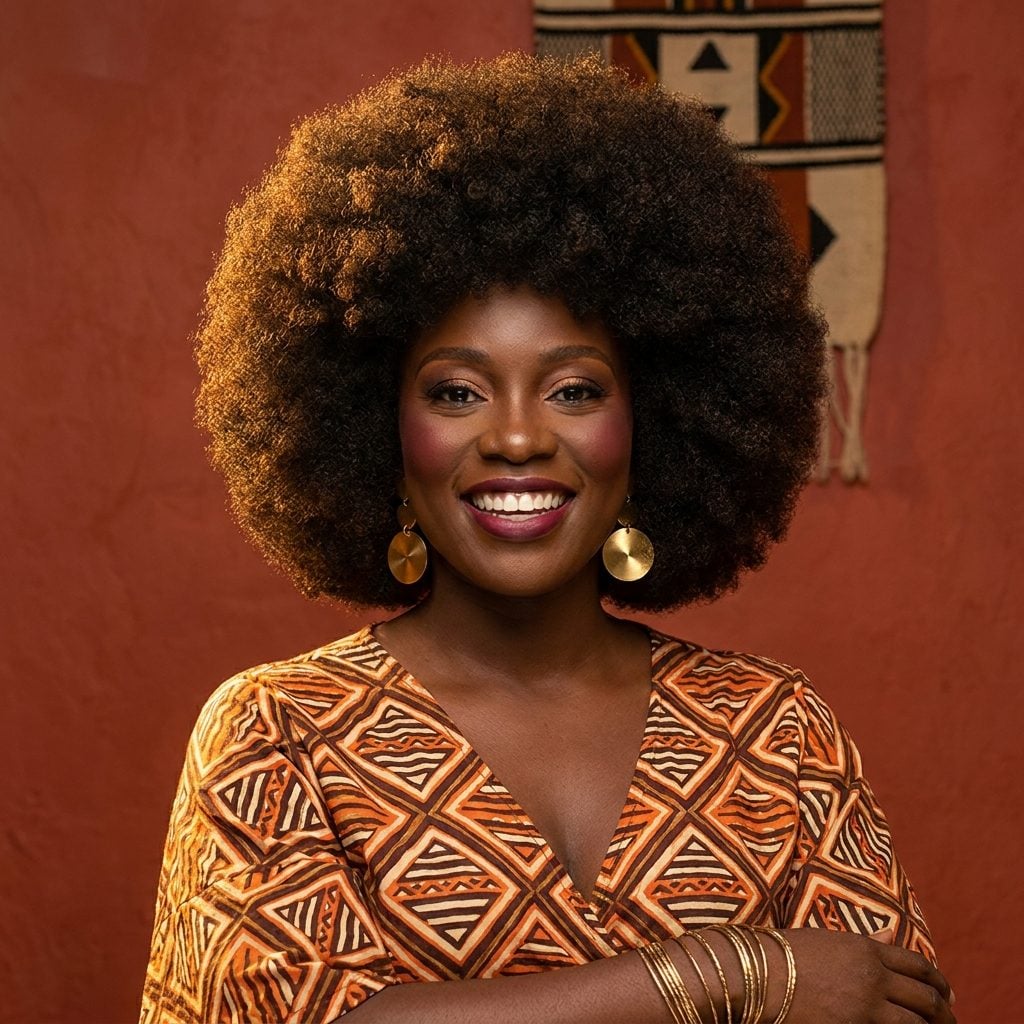 The Glorious Afro That Took Up All the Space It Deserved