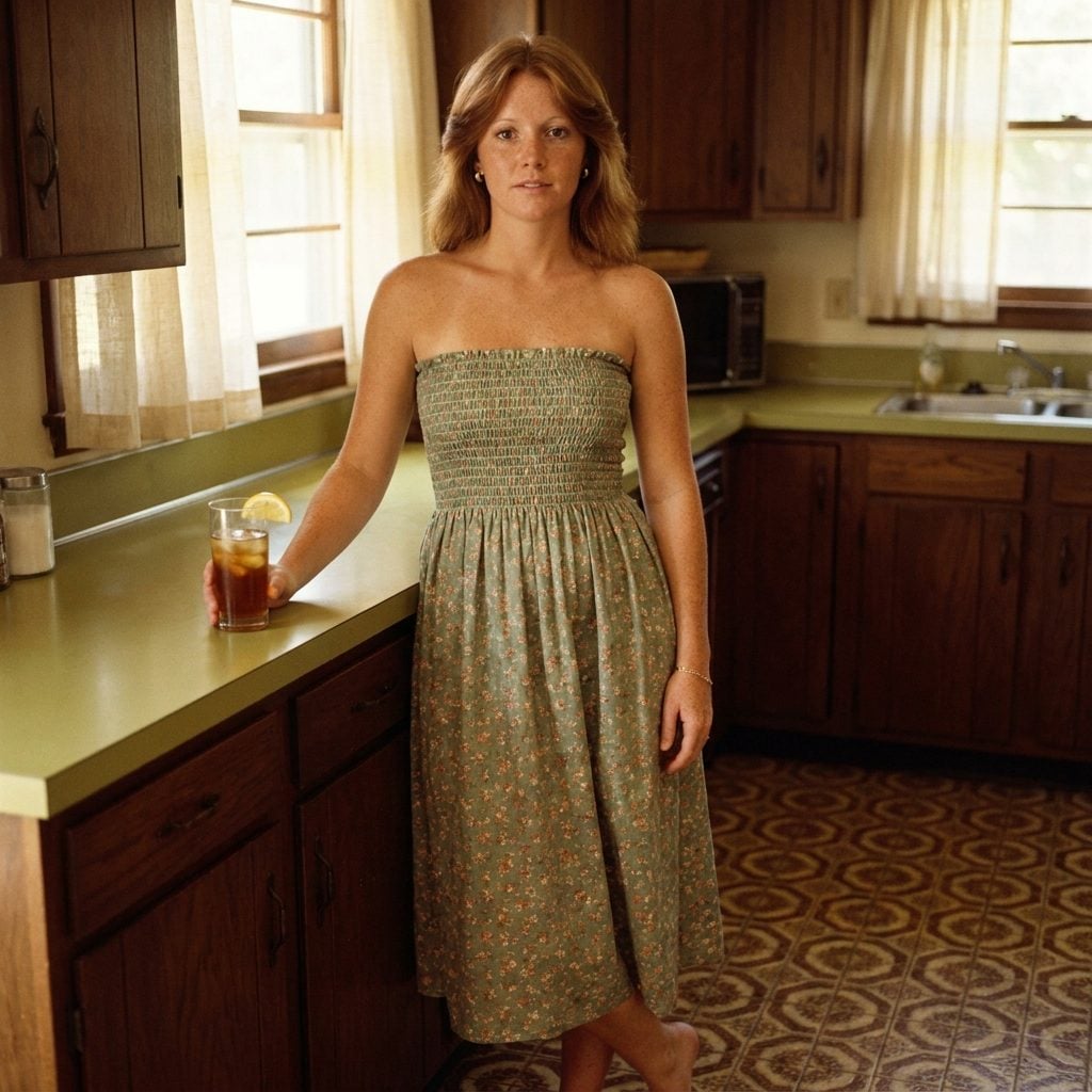 Smocked Elastic Shirring That Was Somehow Both the Structure and the Decoration