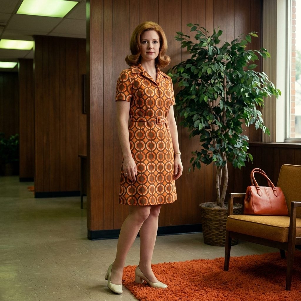 Polyester Double-Knit Dresses That Could Survive a Nuclear Event but Not a Cool Breeze