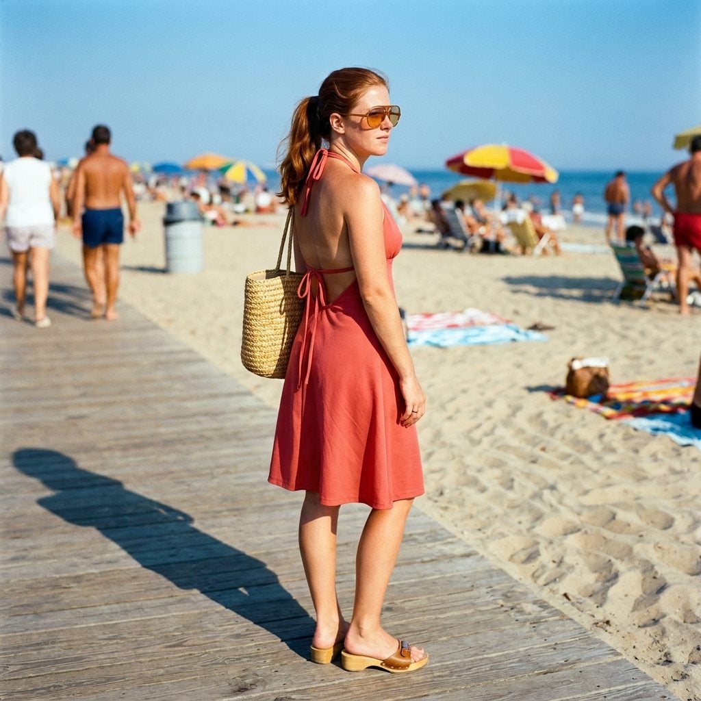 Halter Necklines and the Permanent Tan Line They Burned Into Your Shoulders