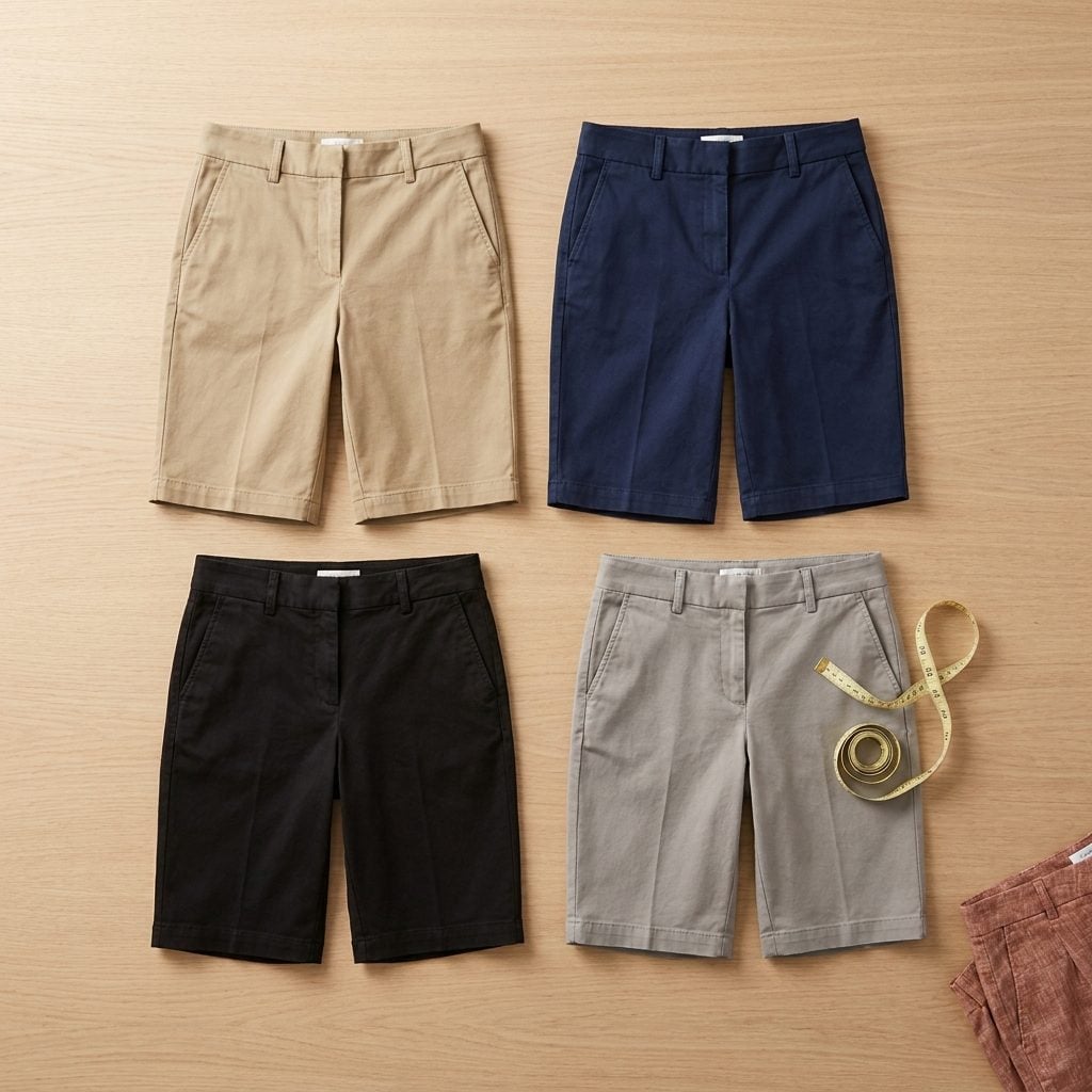 All Your Shorts Hit the Same Length in the Same Three Neutrals