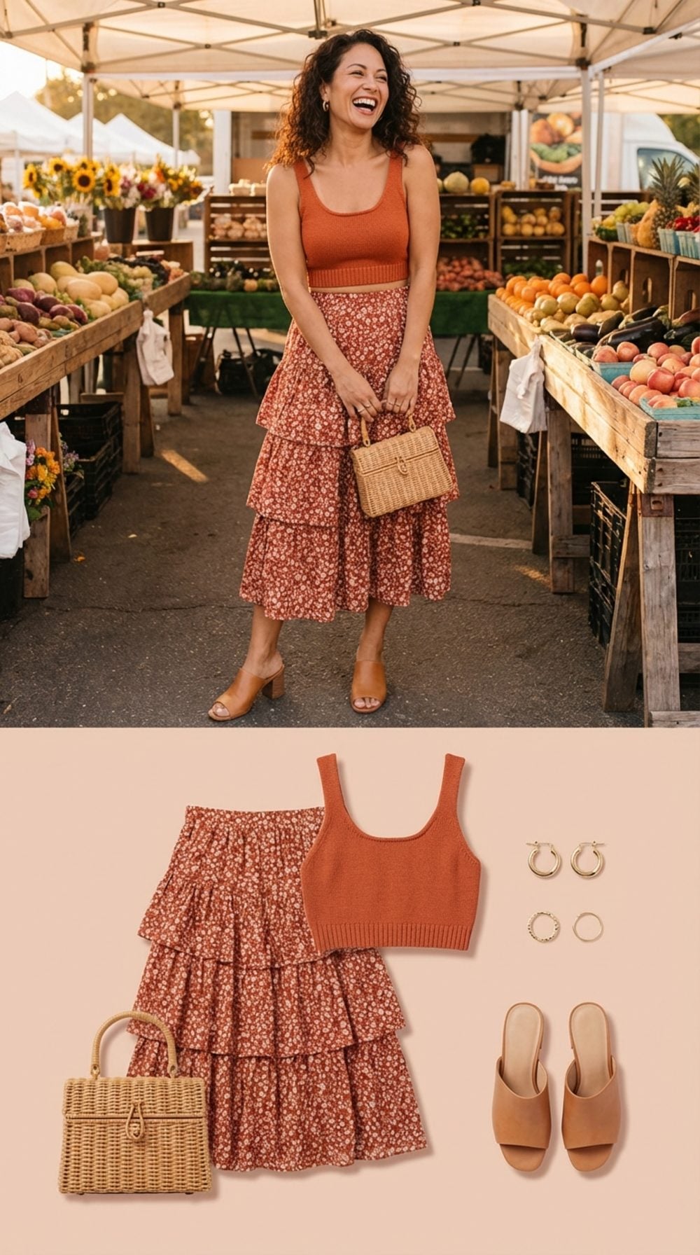 The Crop and the High Waist: Summer's Most Reliable Waist-Defining Duo