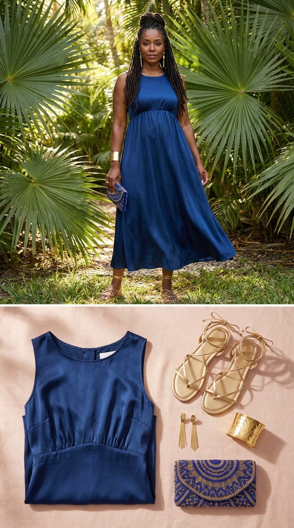 An Empire-Waist Sundress in a Jewel Tone That Defines Without Demanding