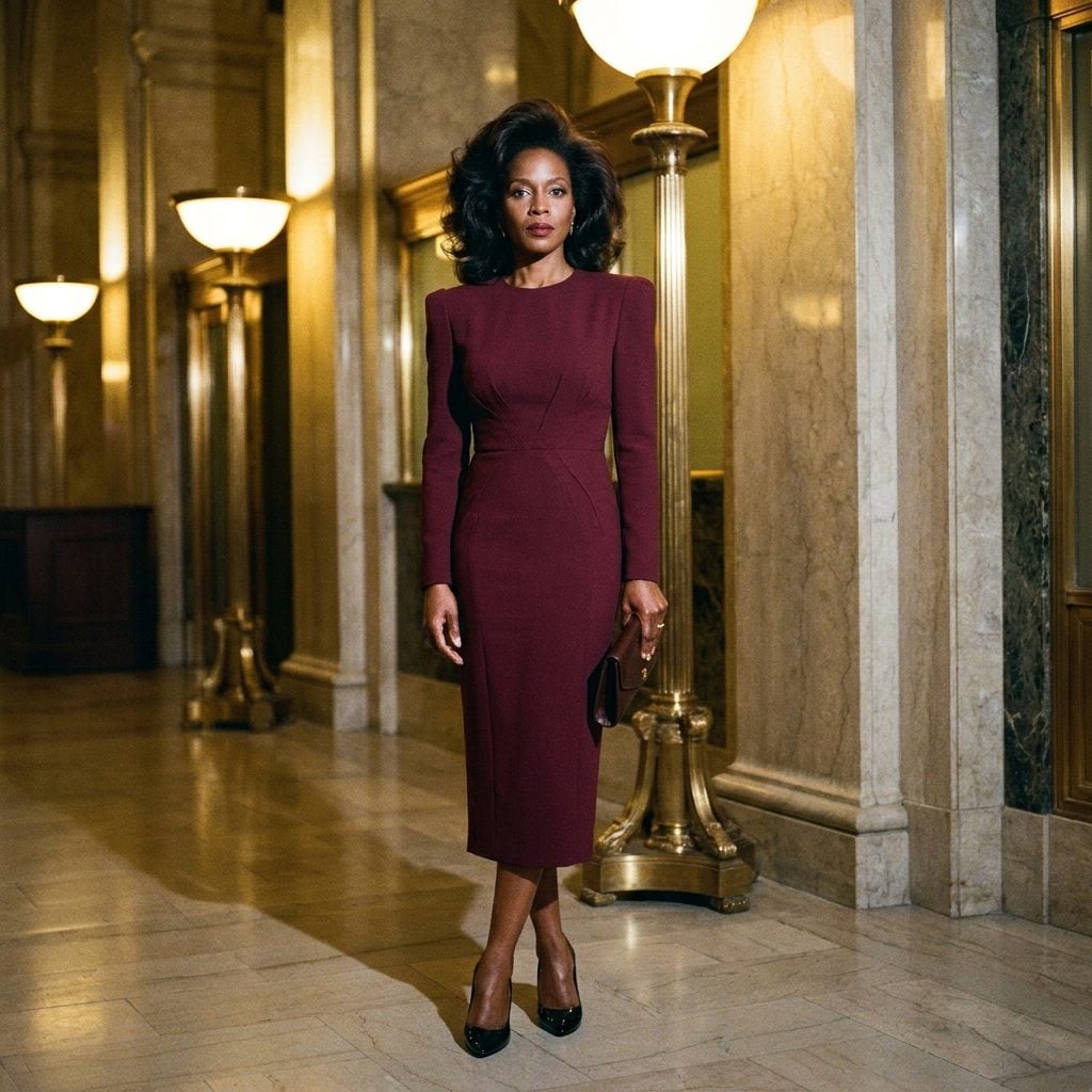 Shoulder Pads So Thick They Had Their Own Zip Code