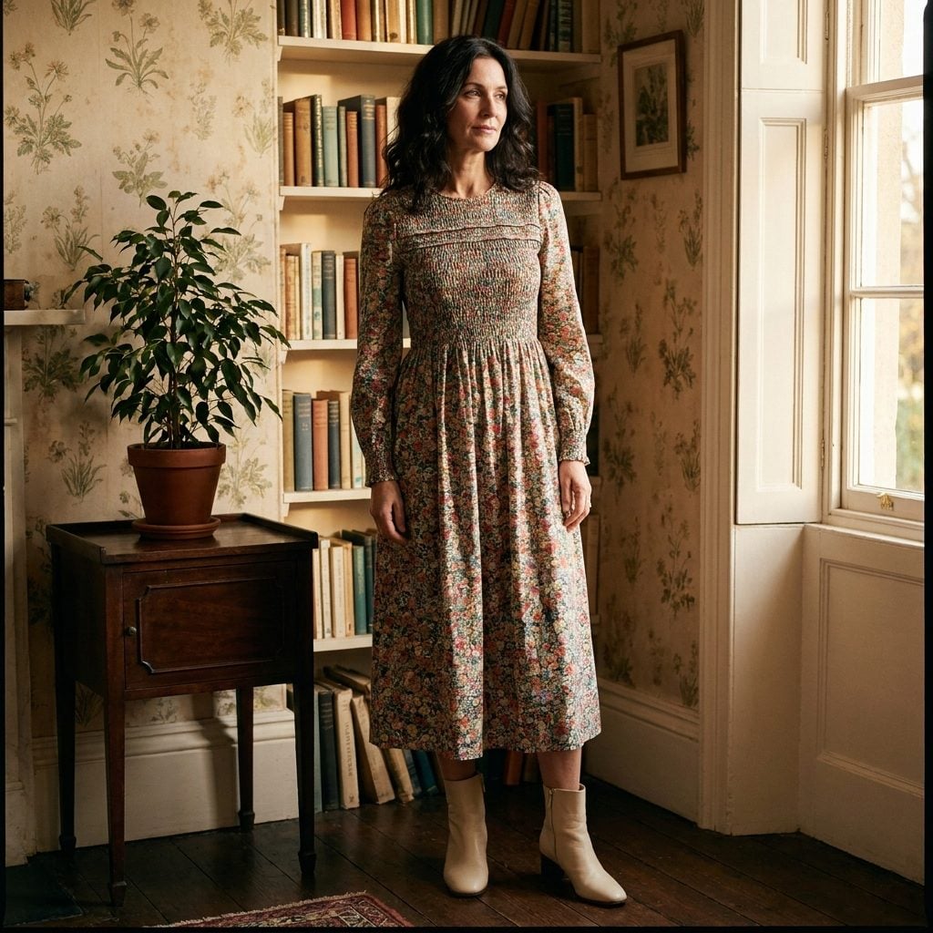 Smocked Bodices on Adult Dresses, Not Just for Toddlers, Apparently