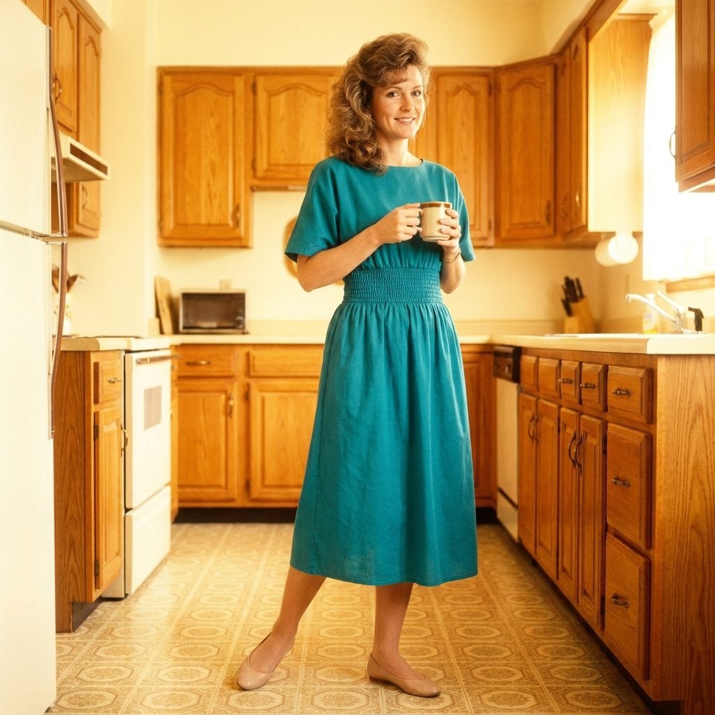 Elasticized Waists That Gathered Everything Into a Fabric Situation