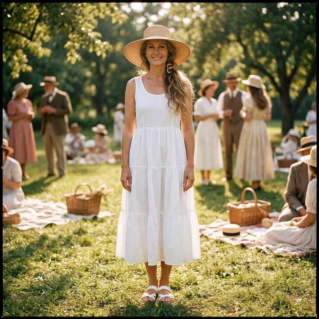Tiered Skirts That Added Bulk in Descending Layers, Like a Textile Onion