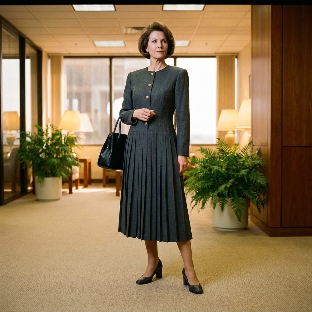 Pleats That Held Their Shape Long After You Left the Room