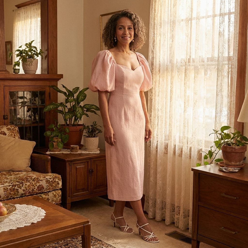 Sweetheart Necklines With Puff Sleeves: Tuesday Felt Like a Ball