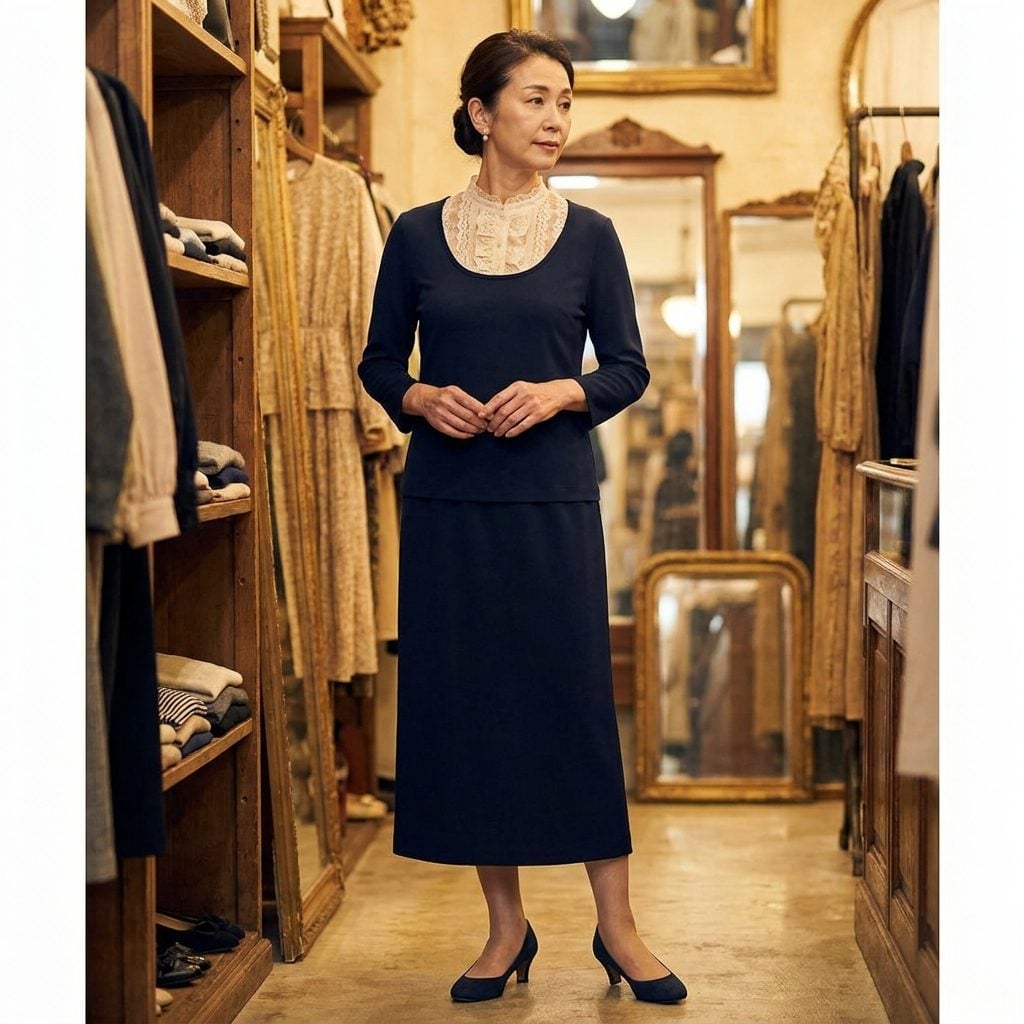 Removable Lace Dickeys: One Dress, Multiple Personalities