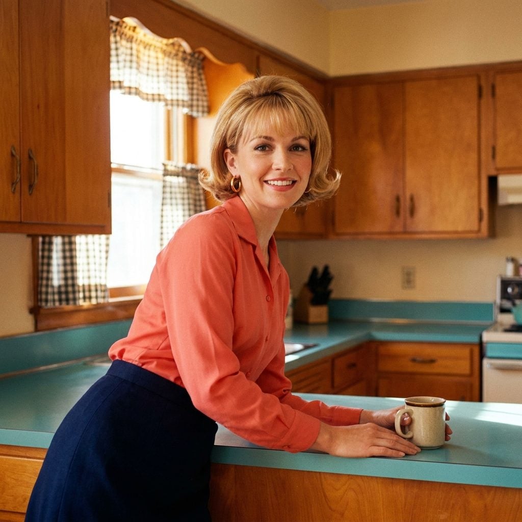 The Short Blonde Flip That Said 'I Watch Variety Shows and I Have Opinions'