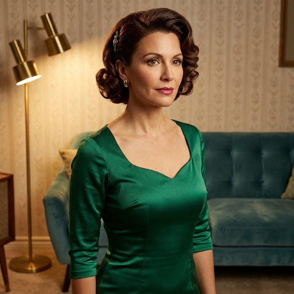 The Sculpted Curl Updo That Required an Engineering Degree and a Jeweled Hairpin