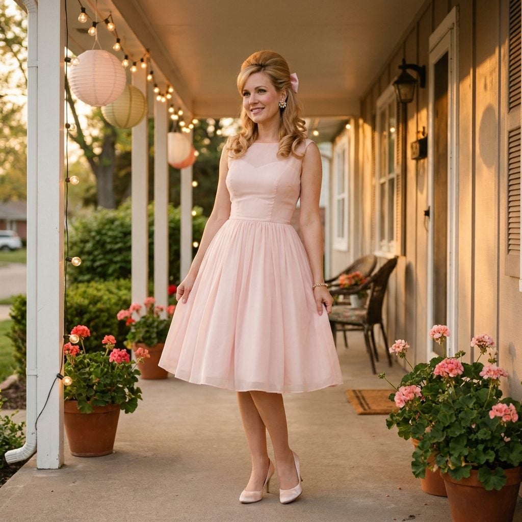 The Half-Up Bouffant With a Ribbon (The Hairstyle That Launched a Thousand Prom Photos)