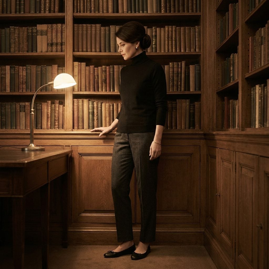 The Low Bouffant Chignon: Quiet Elegance Pinned at the Nape and Never Once Explained