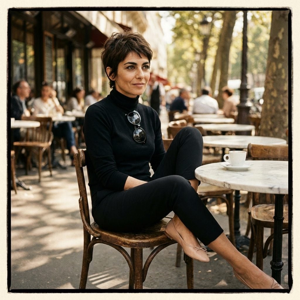 The Gamine Crop With Tousled Fringe That Proved Less Really Was More