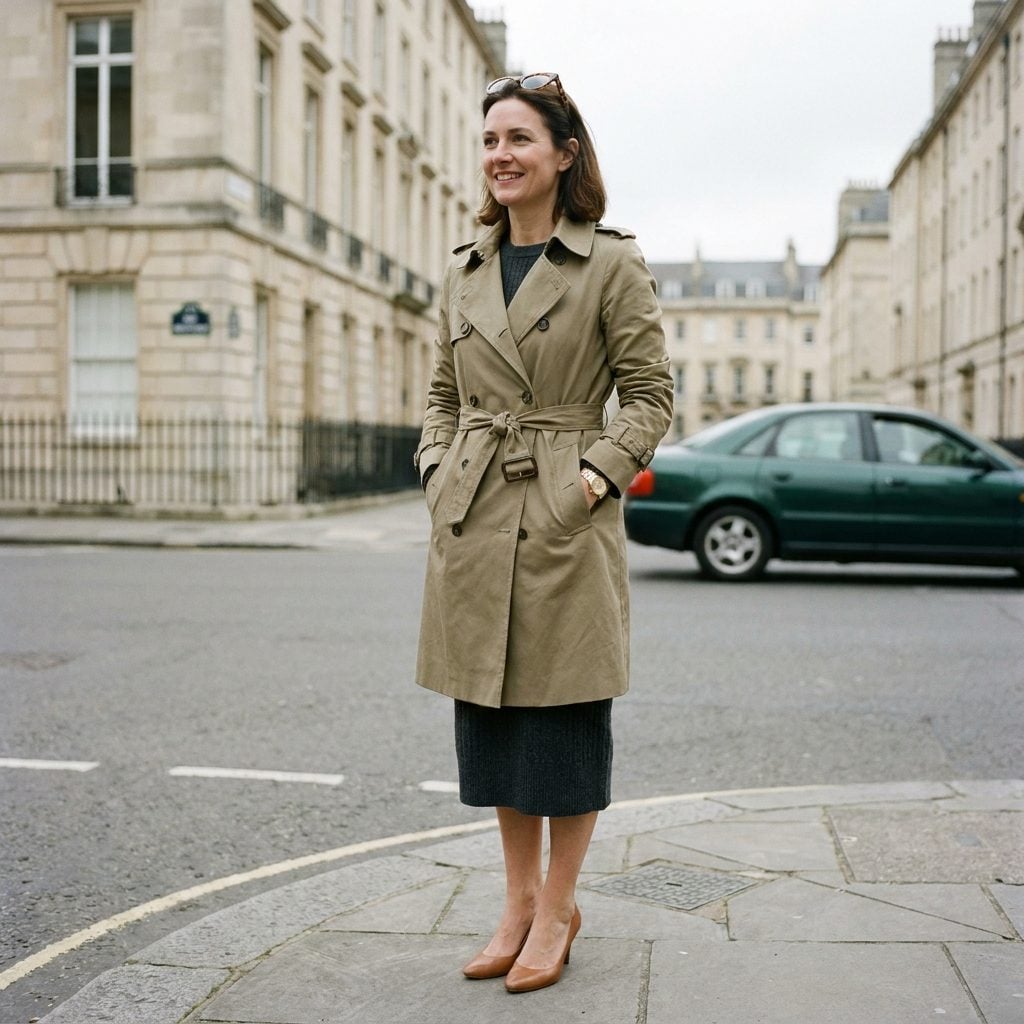 You Own Exactly One Trench Coat and It Fits Like It Was Tailored Yesterday