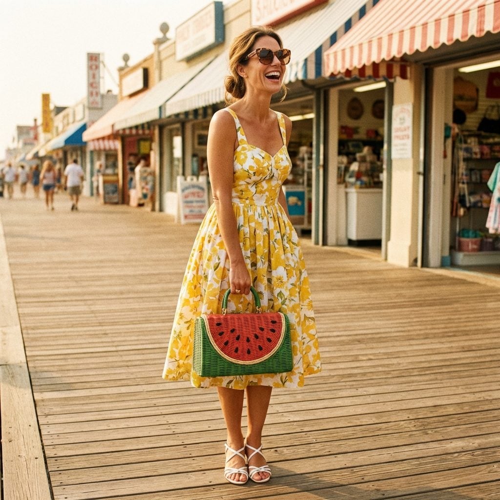 A Wicker Purse Shaped Like a Watermelon (and You Felt Extremely Sophisticated)