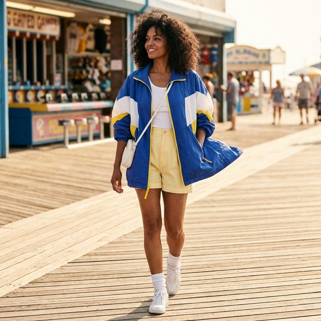 The Windbreaker: Worn in 85-Degree Heat With Full Conviction