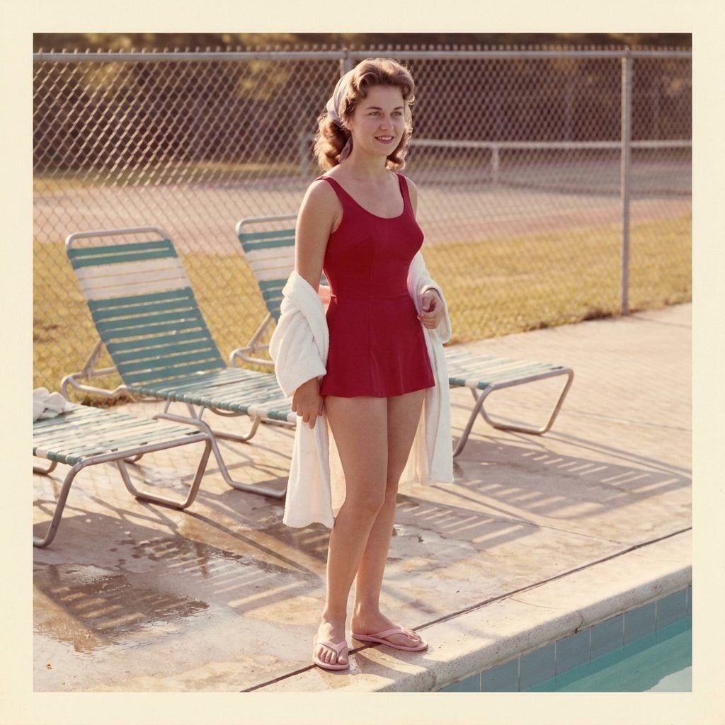 Lightweight Rubber Beach Sandals That Lived by the Pool All Summer