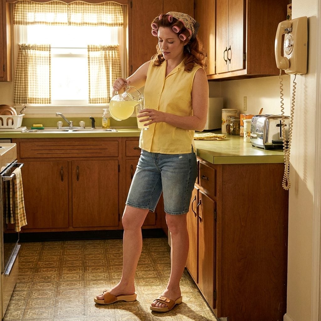 Dr. Scholl's Wooden Exercise Sandals That Clattered Like Hooves on Every Surface