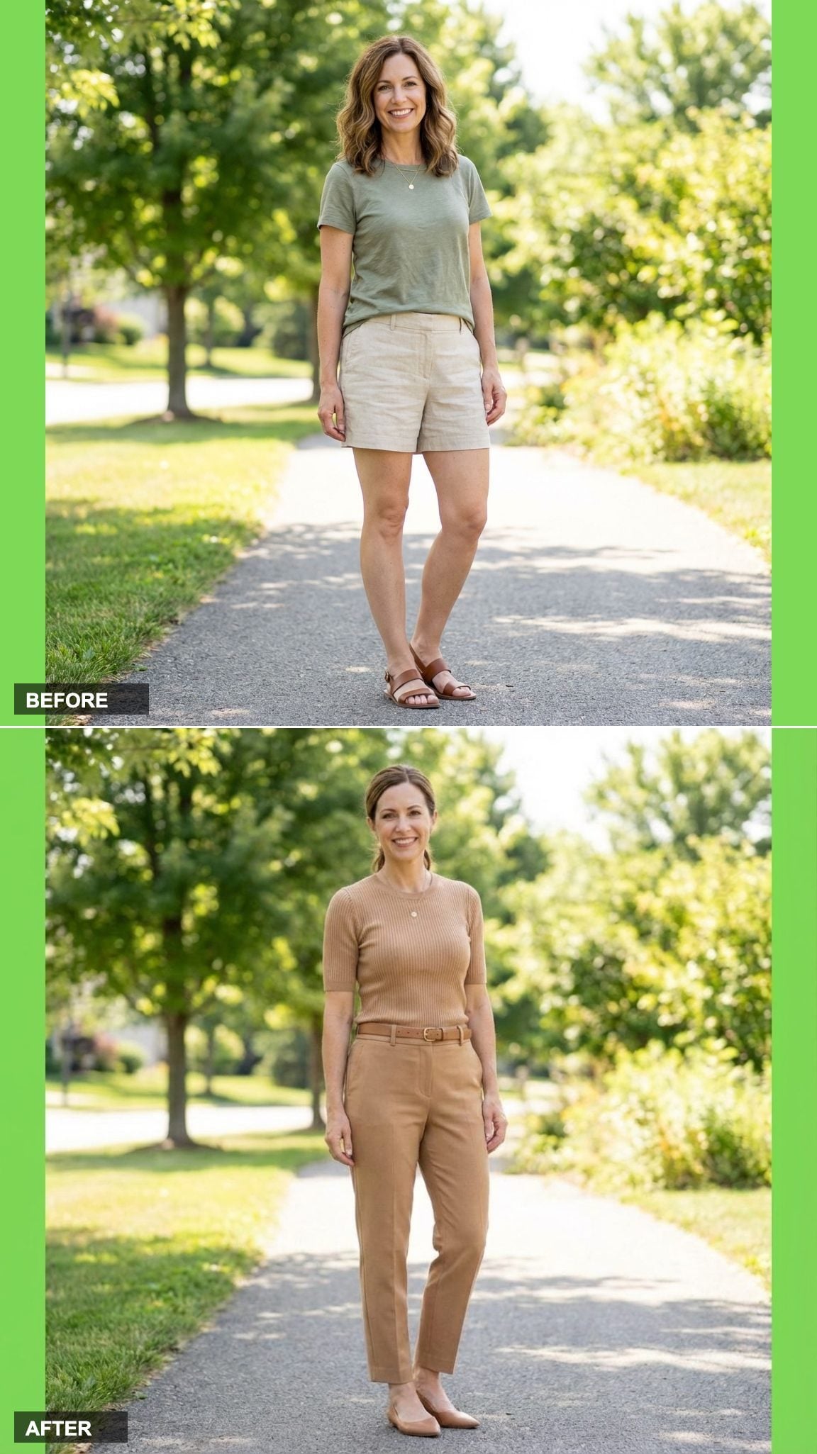 Ankle Pants and a Knit Tuck-In: Proportion Done Right