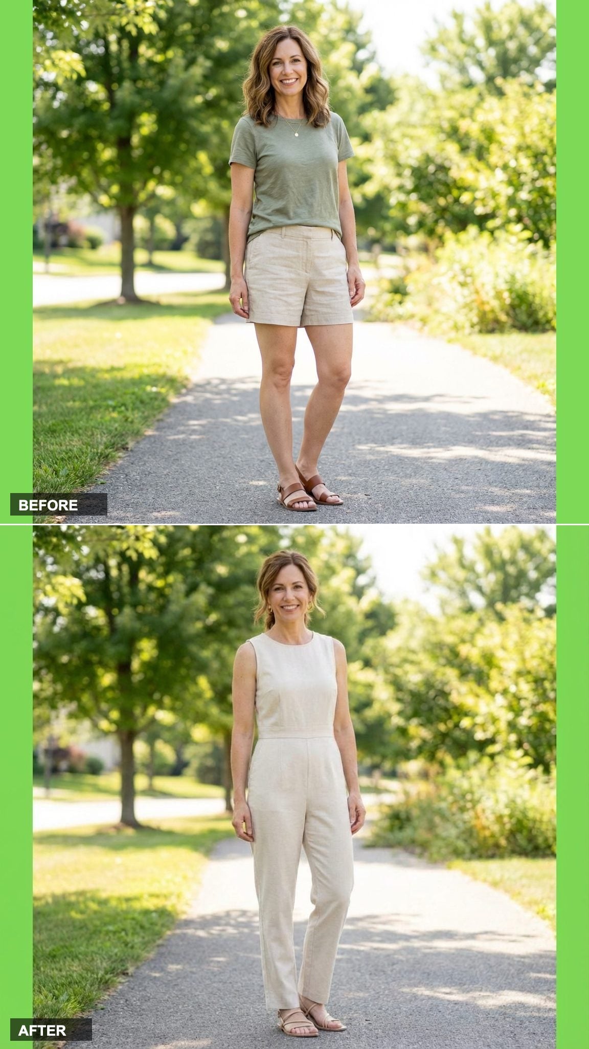 A Sleeveless Jumpsuit Is One Uninterrupted Line From Shoulder to Ankle