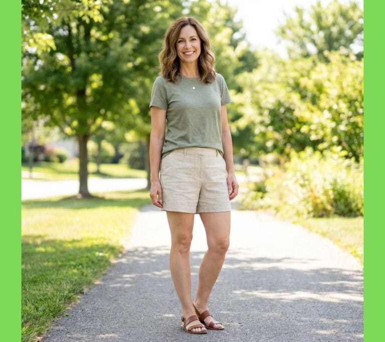 27 Summer Outfit Ideas for Women 40+ That Make You Look Naturally Taller Without Platform Shoes